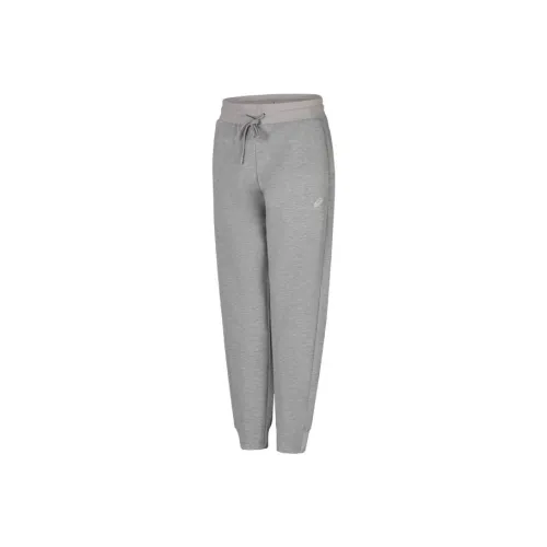 Asics Knitted Sports Pants Women's Light Gray