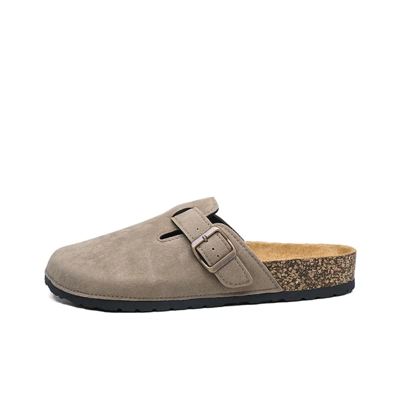 YUZHAOLIN EVA Rubber Sole Abrasion Resistant Slip Resistant Closed Toe Slippers Unisex-0