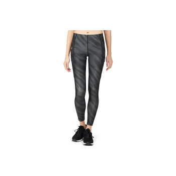 Asics Running Graphic Dry Long Leggings Women's Black