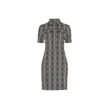 MaxMara Cesy Monogram jacquard Dress