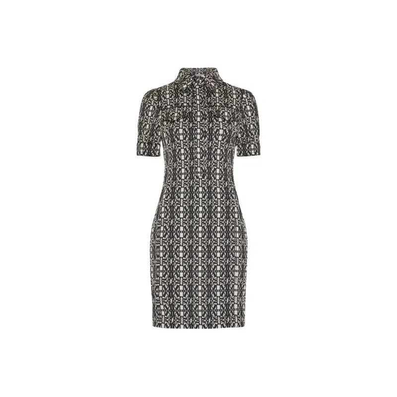 MaxMara Cesy Monogram jacquard Dress-0