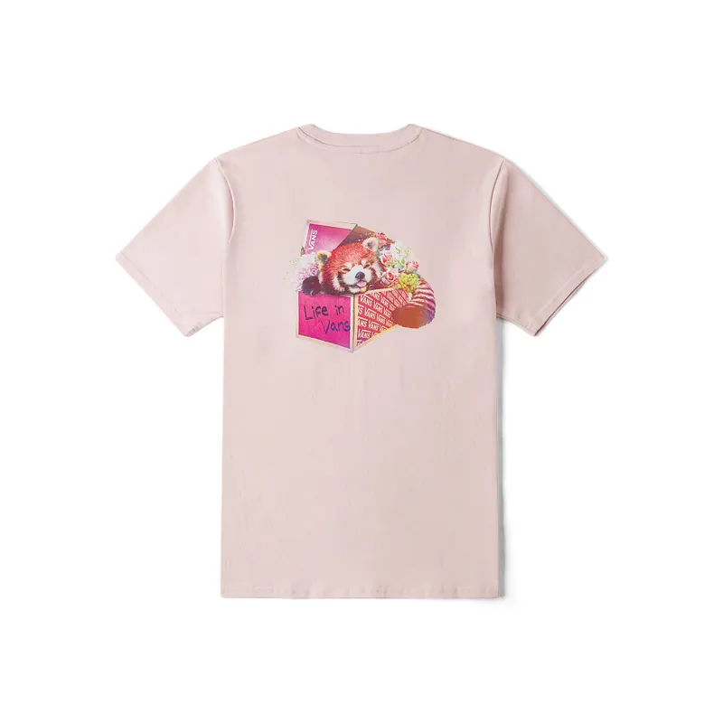 Vans x YISHUJIA,LIANMINGKUAN T Shirt Women's Pink-1