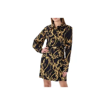 GANNI Long-Sleeved Dresses Women's Black