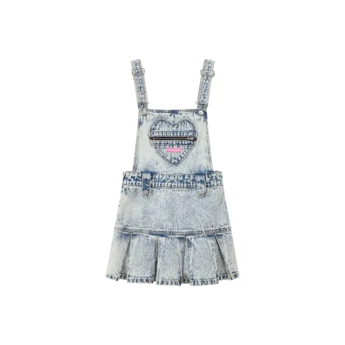 CHUU Sleeveless Dresses Women's Light Denim Blue
