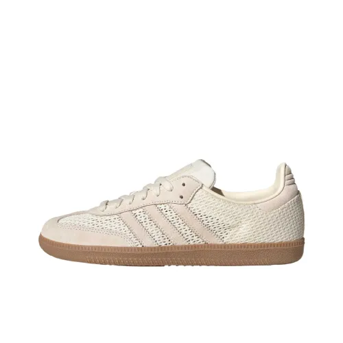 Adidas Originals SAMBA OG Low Top Training Shoes Women's White Yellow
