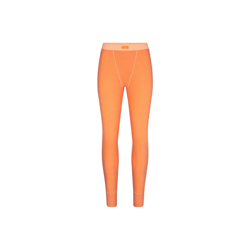 SKIMS COTTON RIB LEGGING Leggings Women's APRICOT/Apricot-0