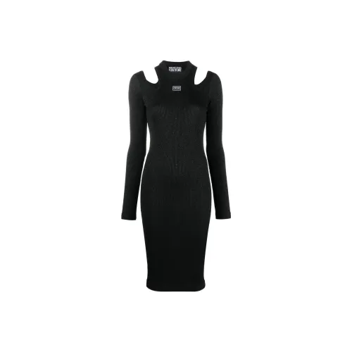 VERSACE JEANS COUTURE Cut out Knitted Dress