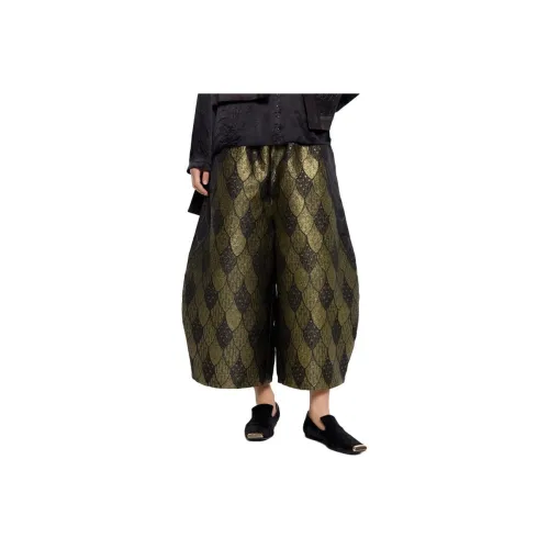 Contour Casual Pants Women's Black Gold