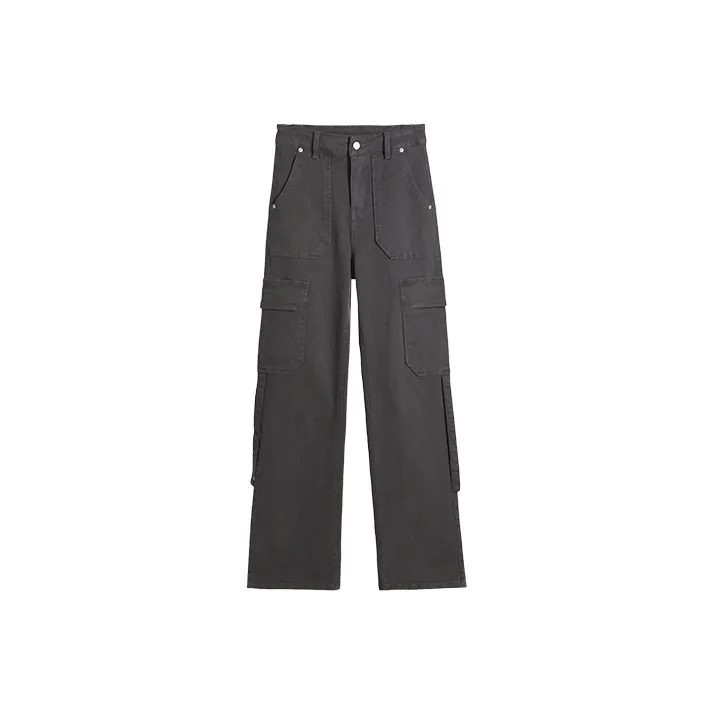 HIPPIEMISS Cargo Pants Women's Gray-0