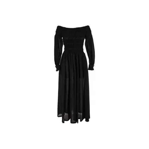 MaxMara Off Shoulder Long Sleeved Dress