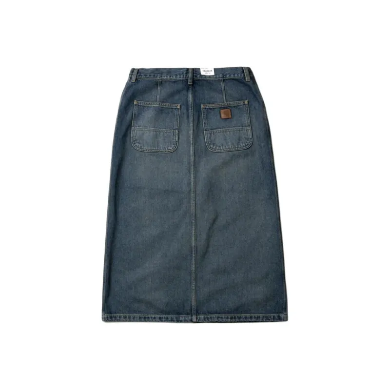 Carhartt WIP Button Front Denim Skirt-1