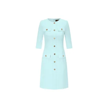 ONE SHALLOW Short Sleeved Dresses Women's Green
