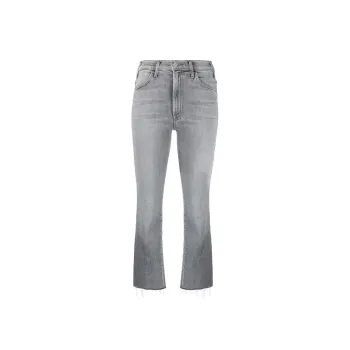 MOTHER High Waist Cropped Jeans