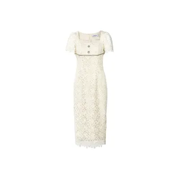 TAMMY TANGS Short-Sleeved Dresses Women's Apricot