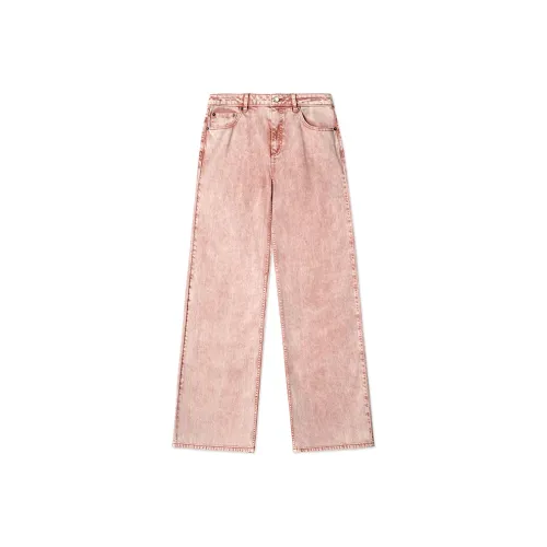 MICHAEL KORS Garment Dyed Wide Leg Jean