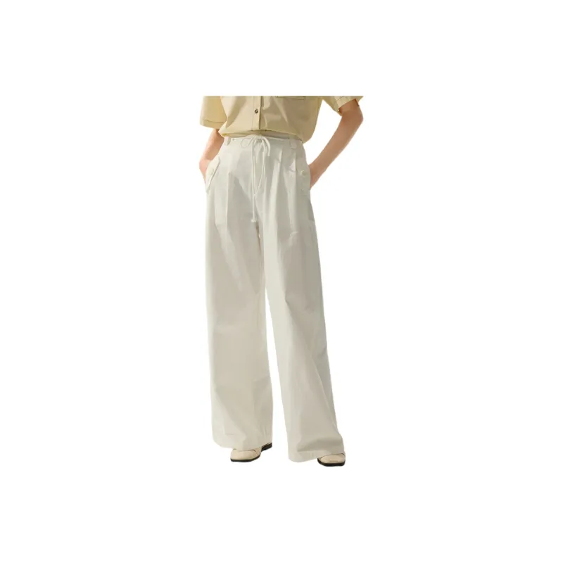 ZIHAN Casual Pants Women's White-0