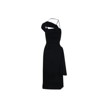 Jacquemus Draped Asymmetric Dress