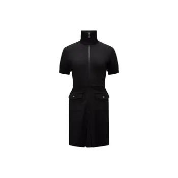 Moncler Logo Patch Mini Polo Dress