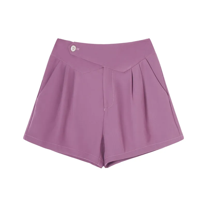 MEETLADY Casual Shorts Women's-0