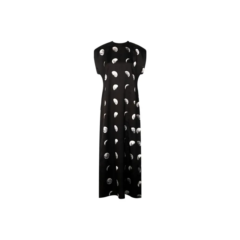 Tuyue Sleeveless Dresses Women's Even The Most Romantic Love Stories Become A Part Of The Past, Black.-0
