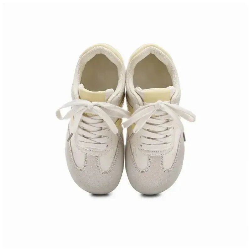 ABCIO Skateboard Shoes Women's Low Top Red Apple/Banana Yellow-3