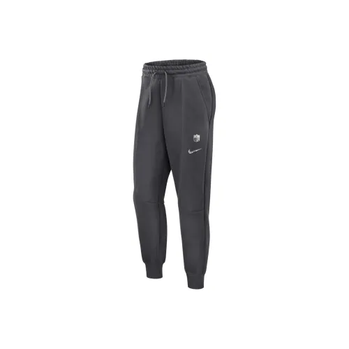 Nike Super Bowl LVIII Media Day Tech Fleece Knitted Sports Pants Women's Anthracite