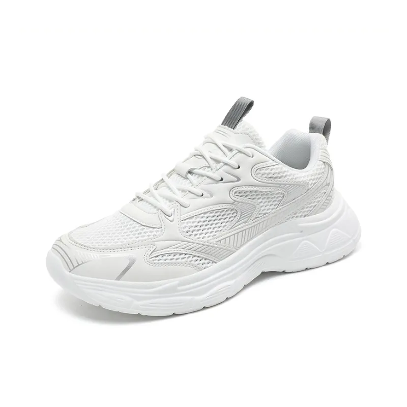 VAEL Fashion Vintage Trendy Shoe Collection Cushioning Slip Resistant Low Top Chunky Sneakers Men's-4