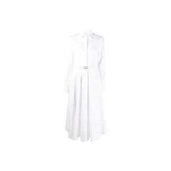 Valentino Long-Sleeved Dresses Women's White