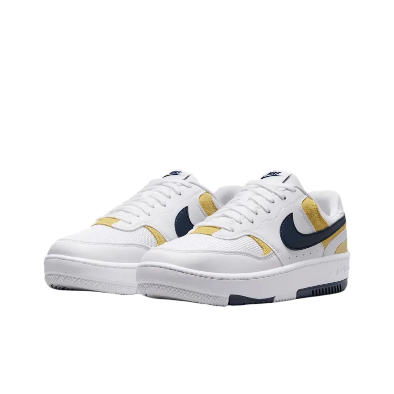 Nike Gamma Force White Soft Pearl Saturn Gold Obsidian Women's-2