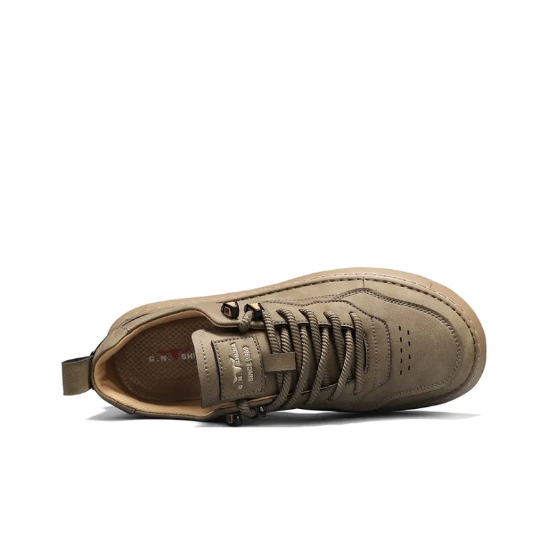 G.N.SHIJIA Shock Absorbing, Non Slip, Wear Resistant, Breathable And Lightweight Low Top Casual Shoes Men's-4