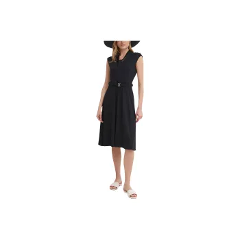 Ralph Lauren Short Sleeved Dresses Women's Black