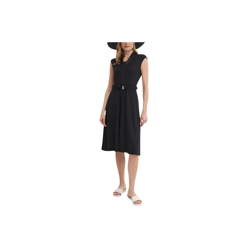 Ralph Lauren Short Sleeved Dresses Women's Black-0