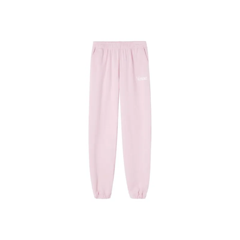 VERSACE Logo-Patch Elasticated Waistband Trousers-0