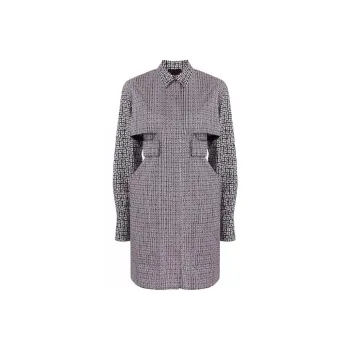 GIVENCHY FW21 Long Sleeved Dresses Women's Black