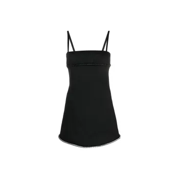 COPERNI Spiral Square-neck Minidress