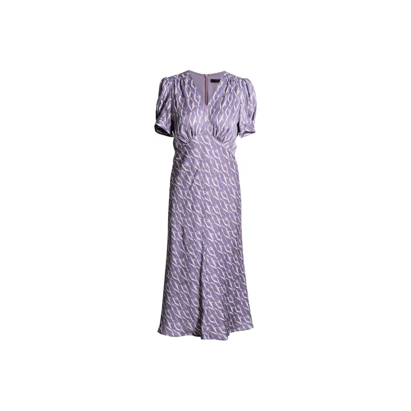 ROEYSHOUSE Short Sleeved Dress Women's Multicolor-0