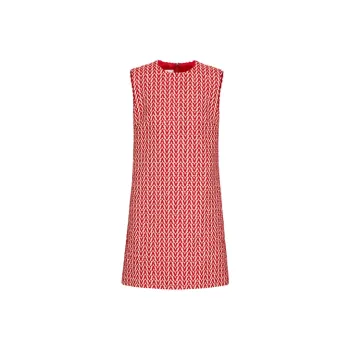 Valentino Sleeveless Dresses Women's Red