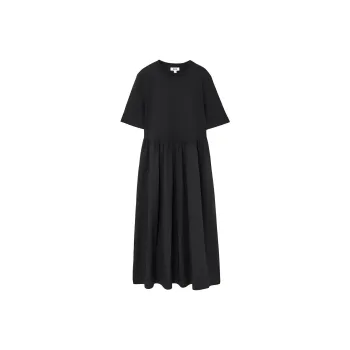 COS Short Sleeved Dresses Women's Black