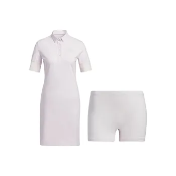 Adidas Short Sleeved Dresses Women's White