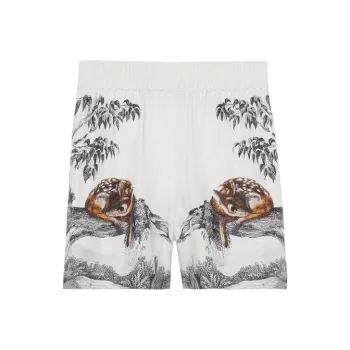 Burberry Casual Shorts Women's Light Walnut