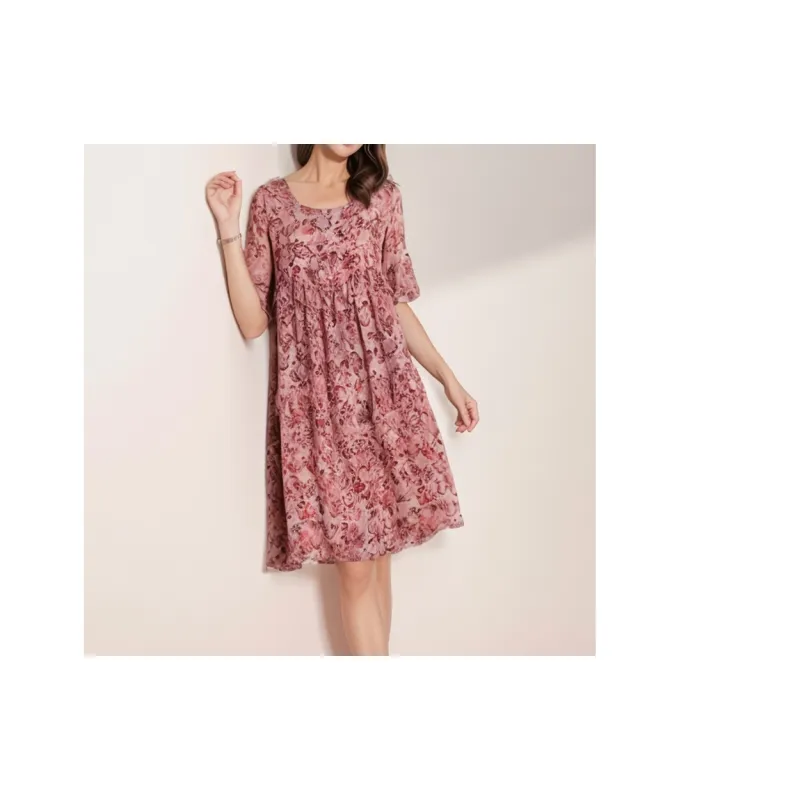 Mapping Short Sleeved Dresses Women's-2