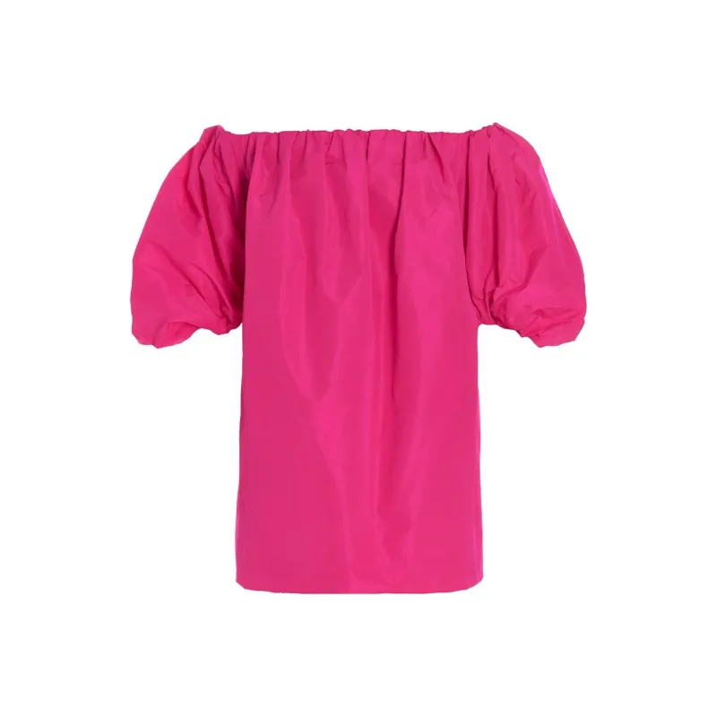 PINKO SS23 Short-Sleeved Dresses Women's Fuchsia-0