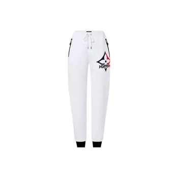 LOUIS VUITTON Knitted Sweatpants Women's White