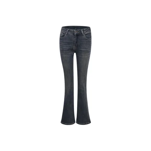 Ariseism Low-Rise Washable Bootcut Jeans Fall New Arrival Long Pants Women's