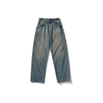 YUZHAOLIN Jeans Unisex Vintage Blue