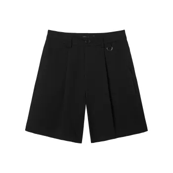 MEETLADY Casual Shorts Women's Black