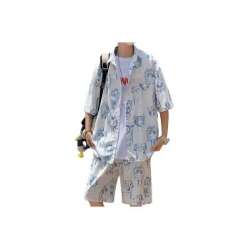 ZWWWZ Shirt Matching Set Unisex