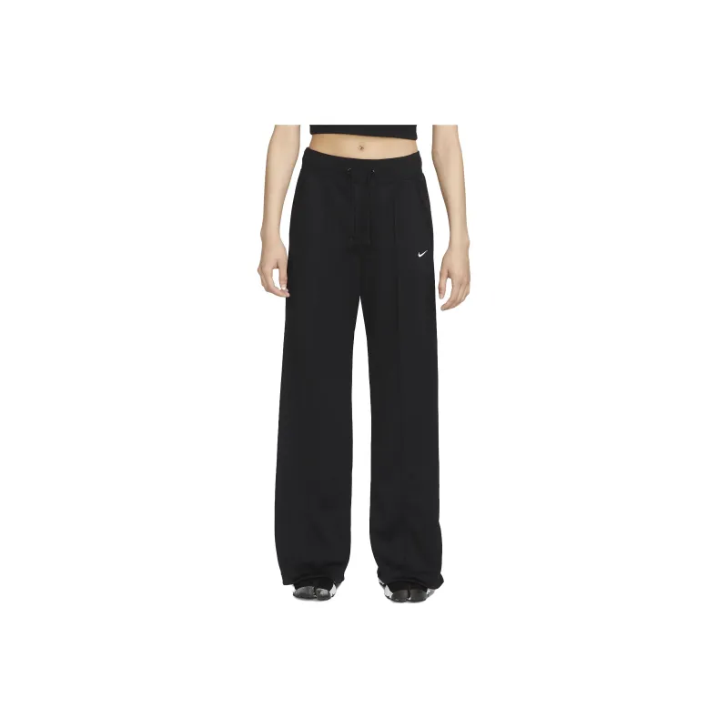 Nike Sportswear Essentials Series Knitted Sports Pants Women's Black-0