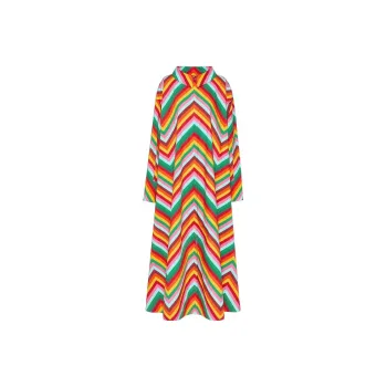 Valentino Long-Sleeved Dresses Women's Multicolor