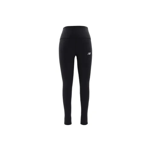 New Balance Sleek High Rise Legging 27' Leggings Women's Black